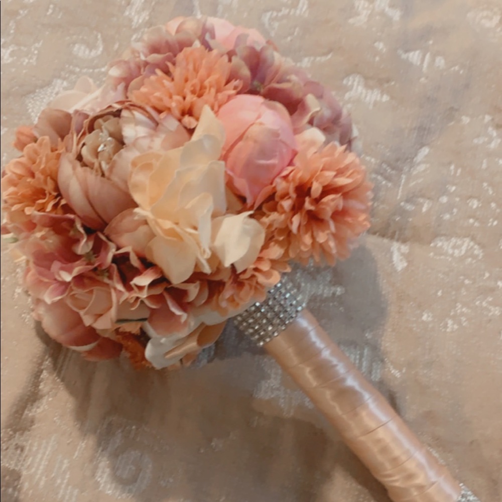 Rose bling bouquet